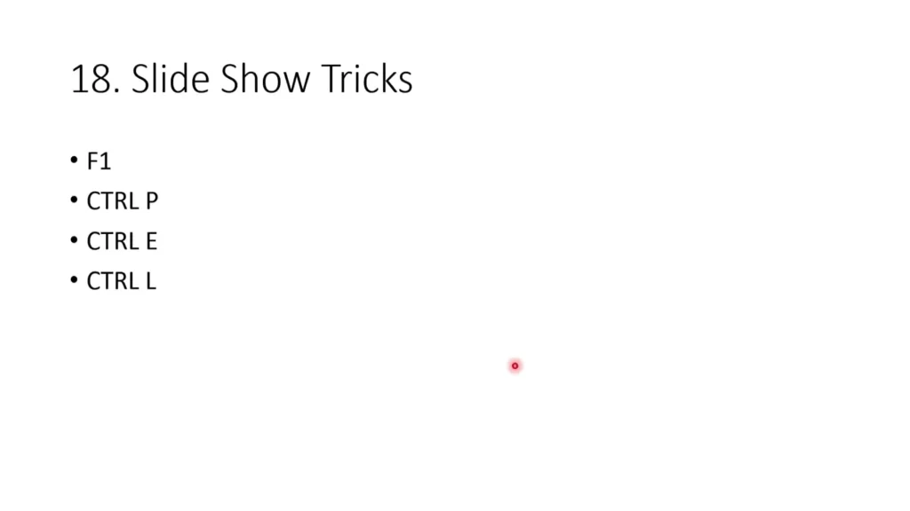 slide show tricks in ppt