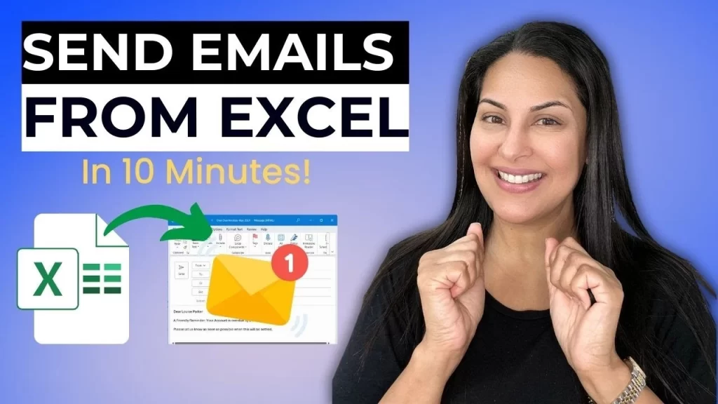 send emails from excel in 10 minutes